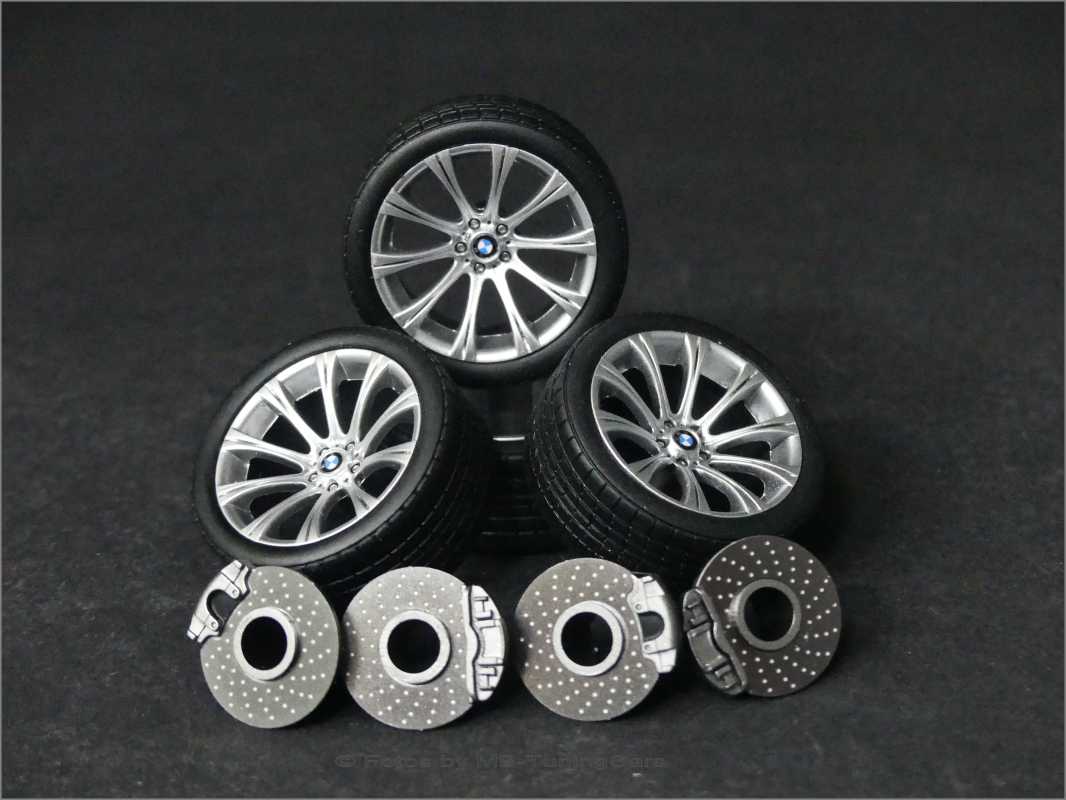 1:18 BMW M5 E60 Felgensatz